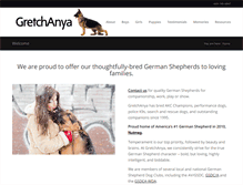 Tablet Screenshot of gretchanya.com